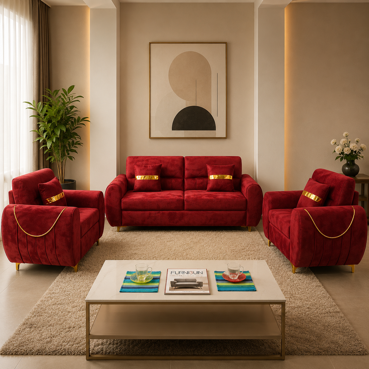 Aparna Sofa Set