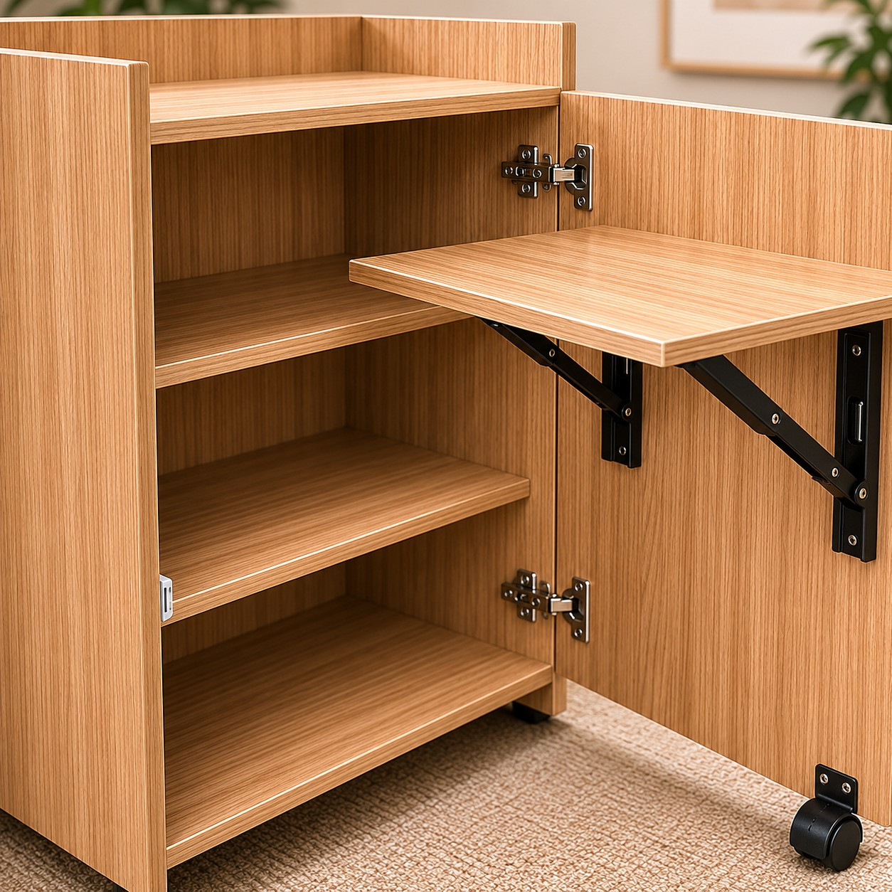 Meridian Foldable Study Table
