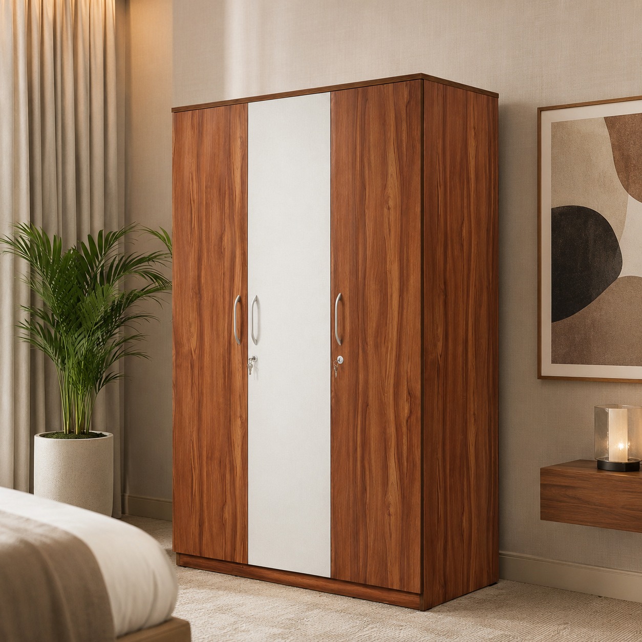 Dutch 3 Door Wardrobe