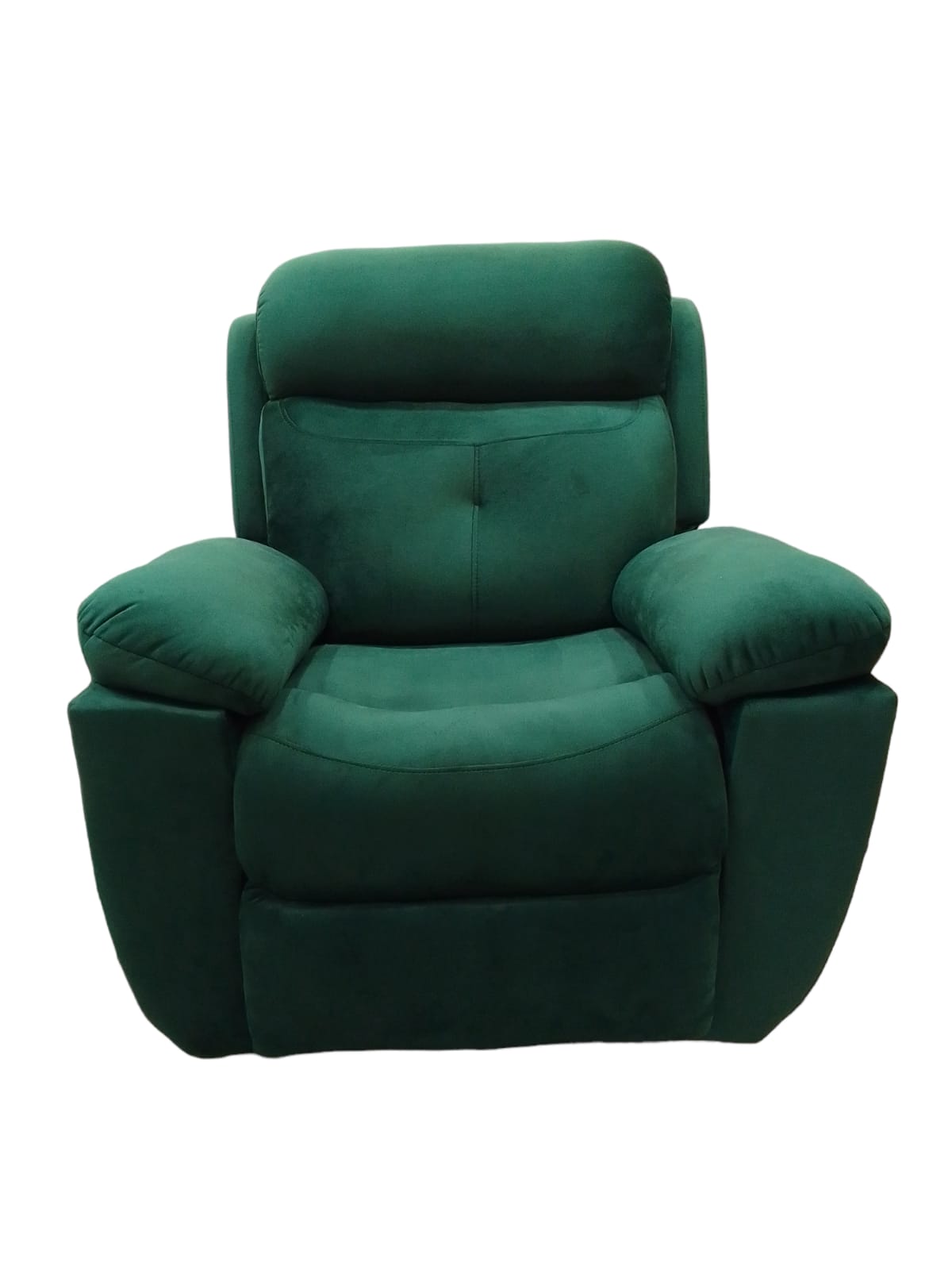 Jasper Recliner Green Velvet