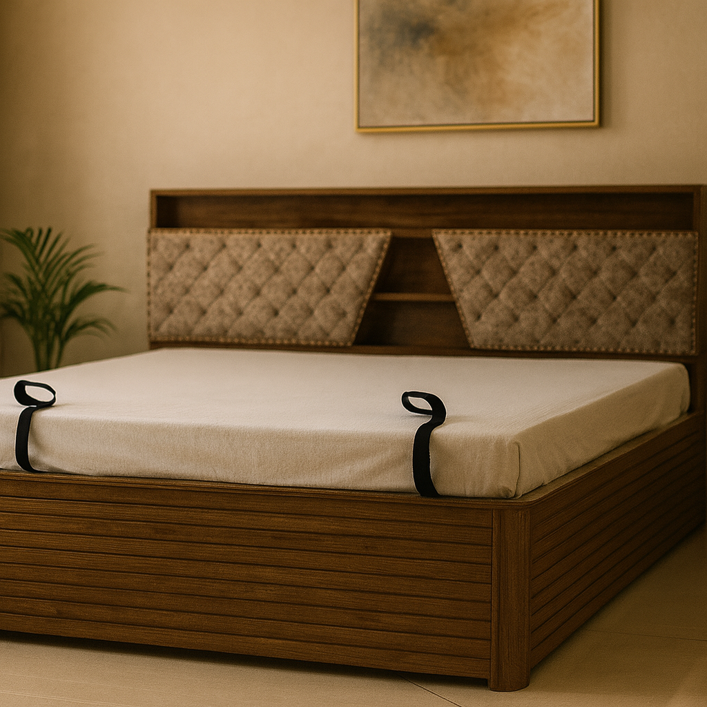 Aminia Segun King Bed with Full Hydrolic