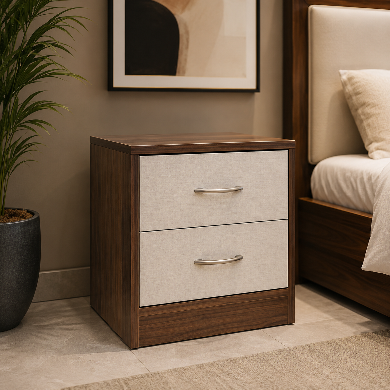 Rivaldo Bed Side Table