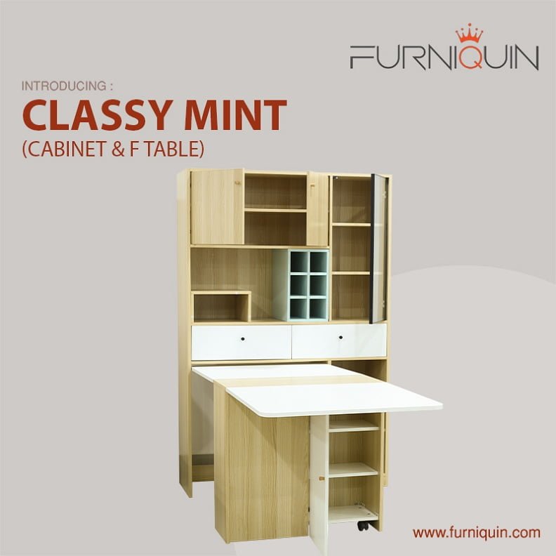 Classy Mint (Cabinet &amp; F Table)
