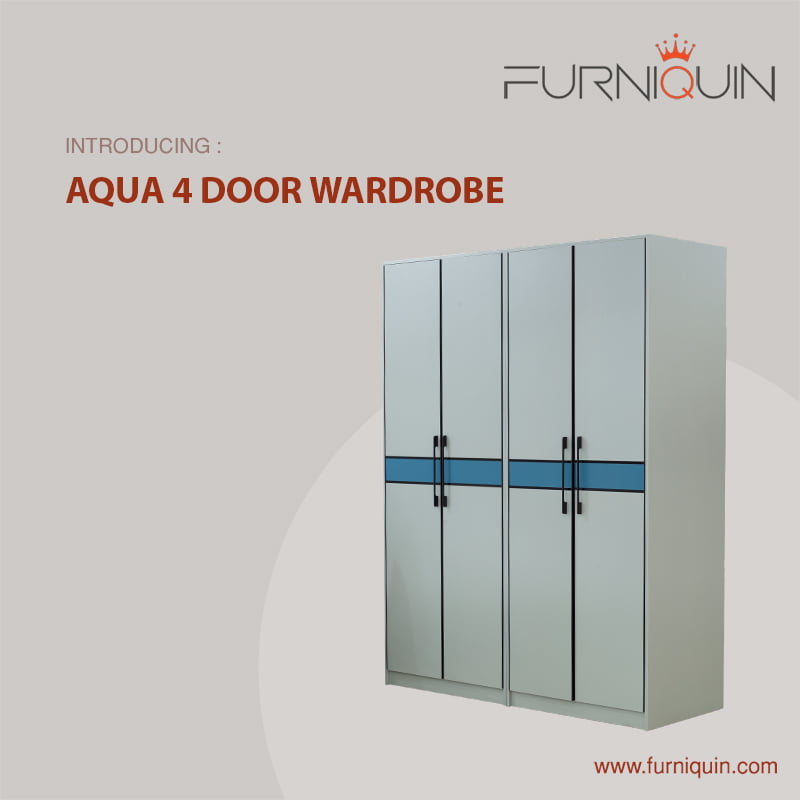 Aqua Series 2 Door Weardrobe