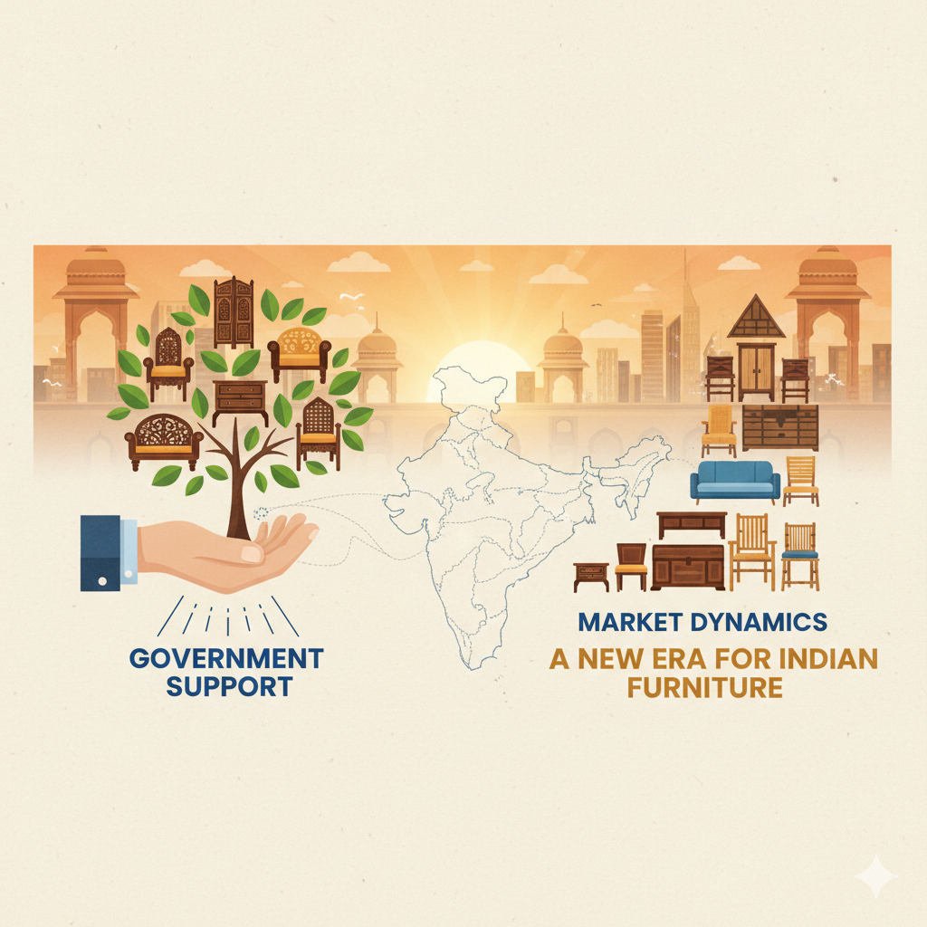 Government Support and Market Dynamics: A New Era for Indian Furniture
