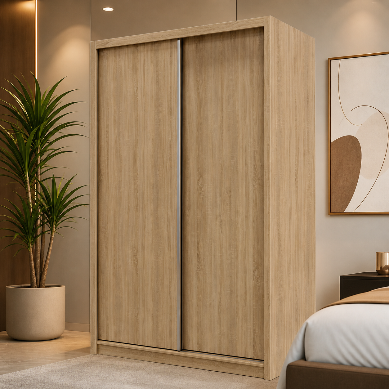 Meena (Pears) Sliding Wardrobe