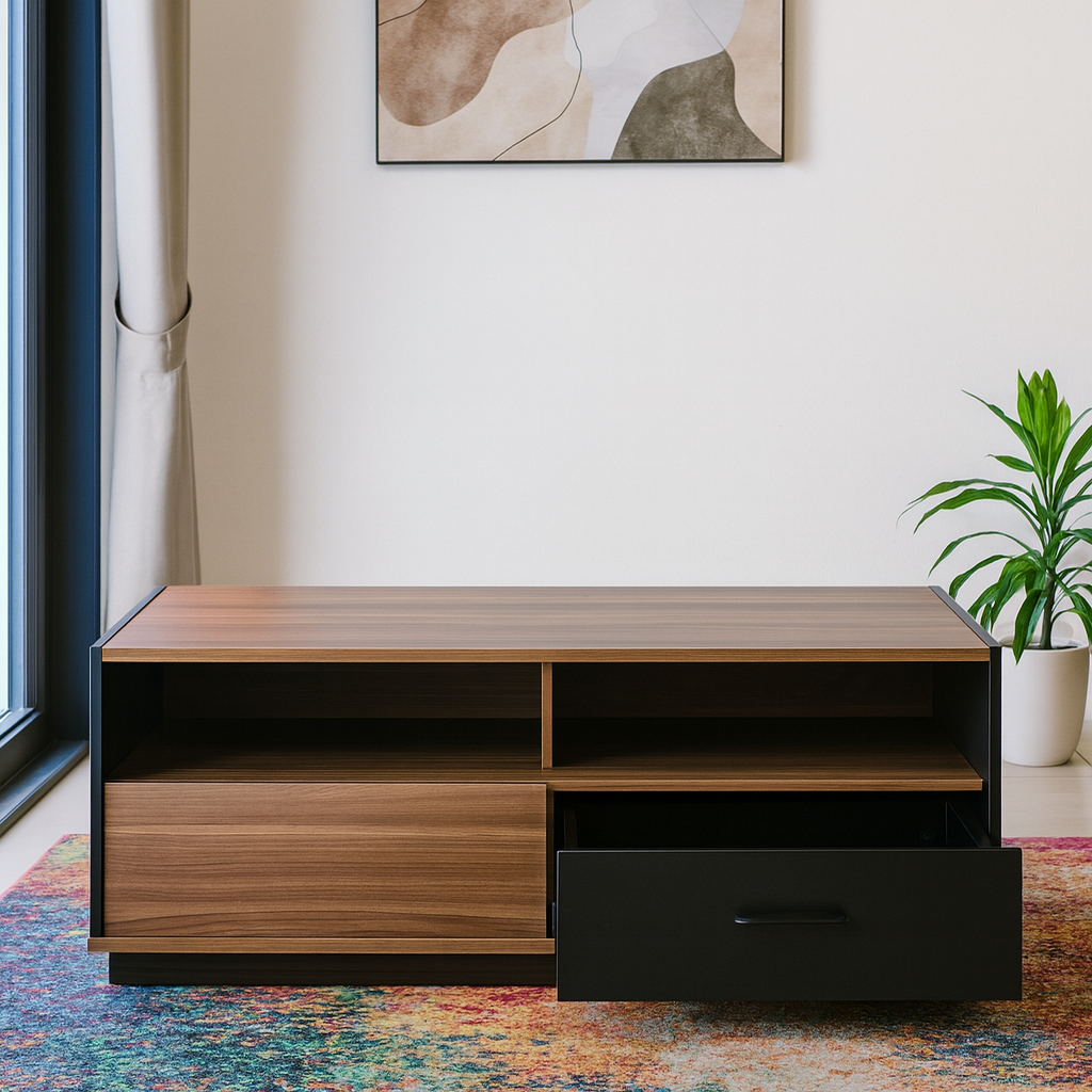 Misty Tea Table in MDF & Melamine