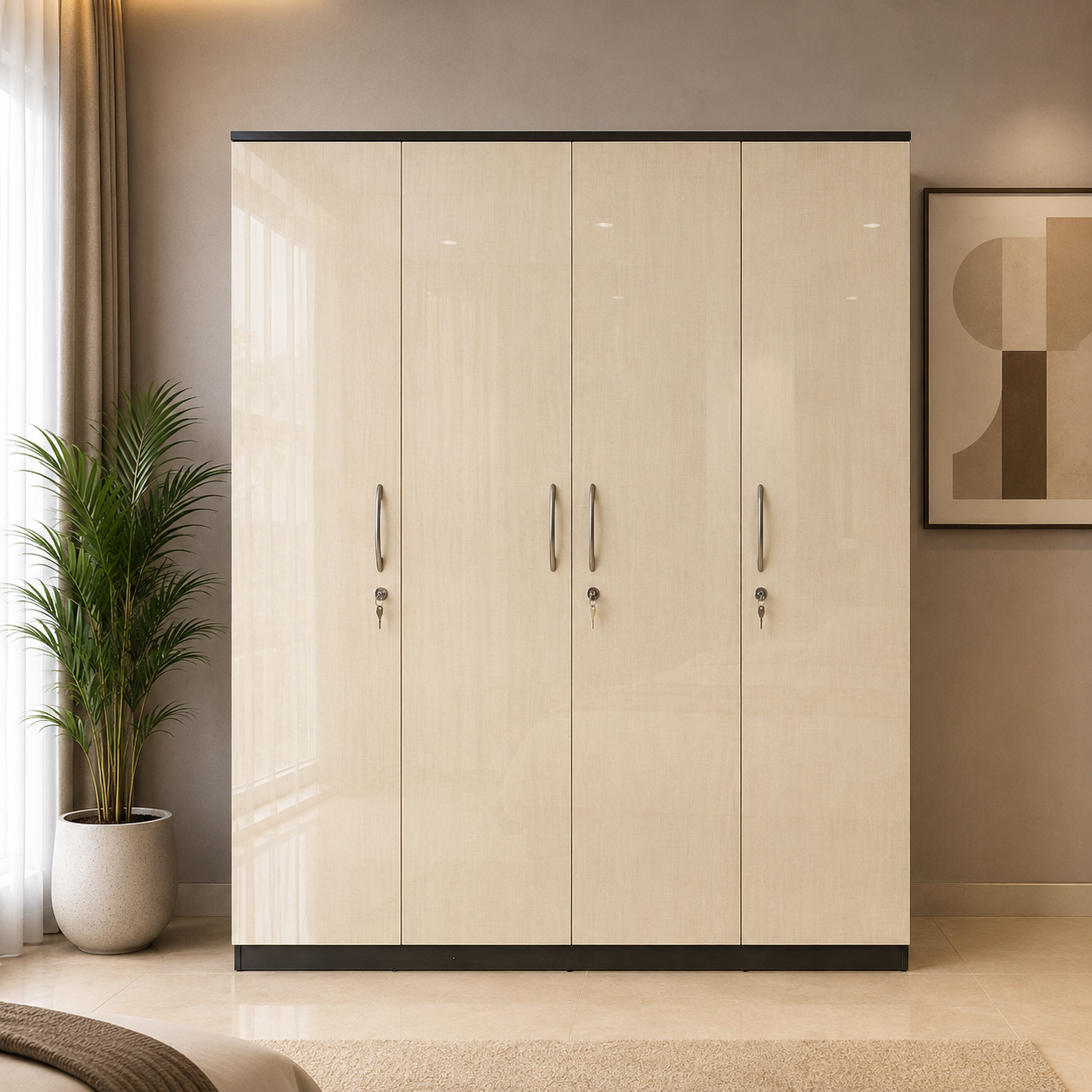 Ripon 4 Door UV Wardrobe