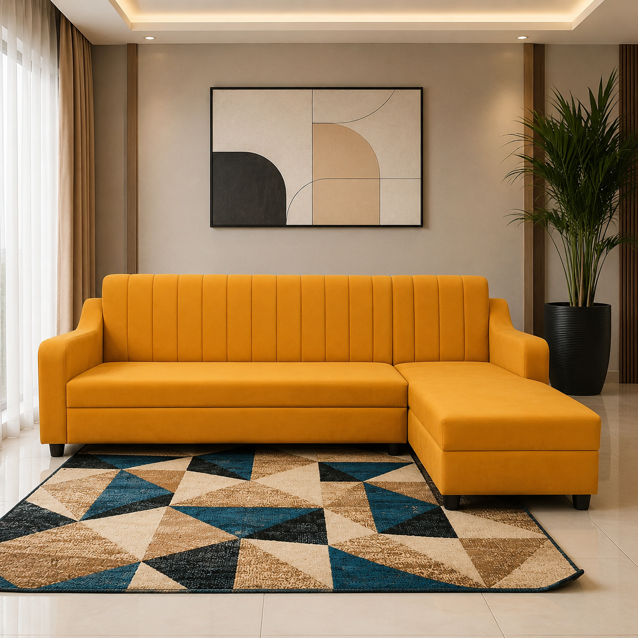 Torrento L Sofa (Customized Color)