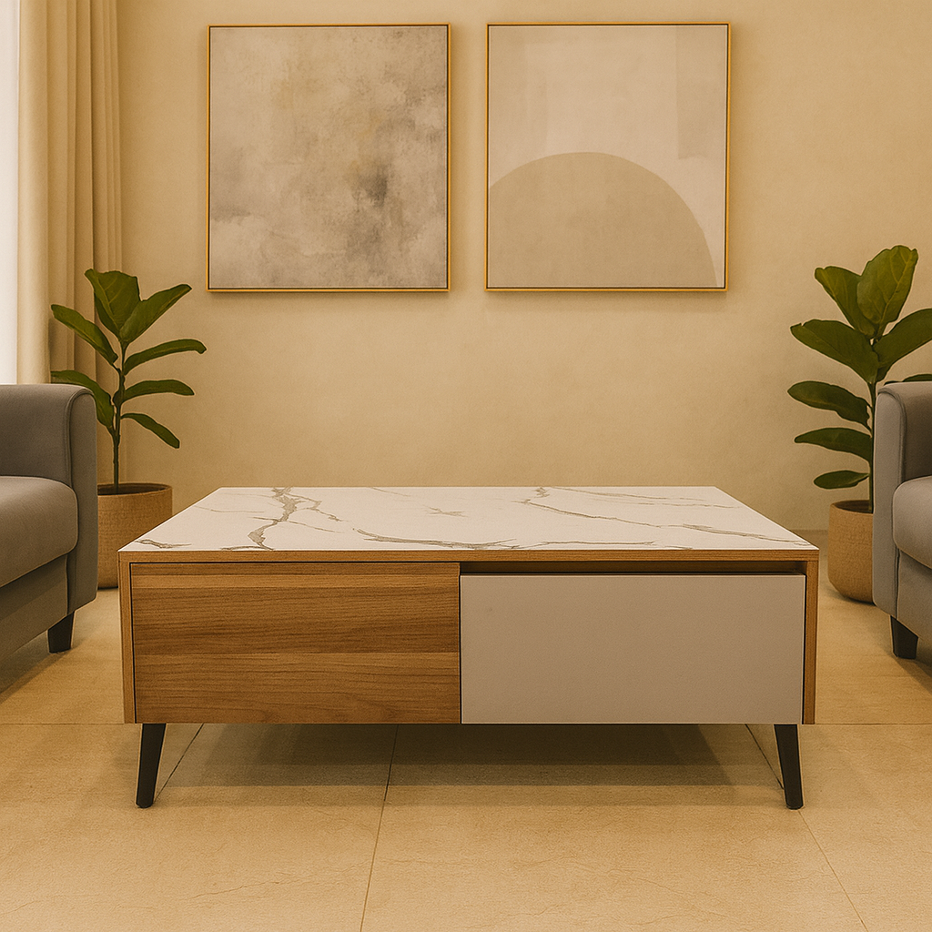 Martin Tea Table in MDF & Melamine